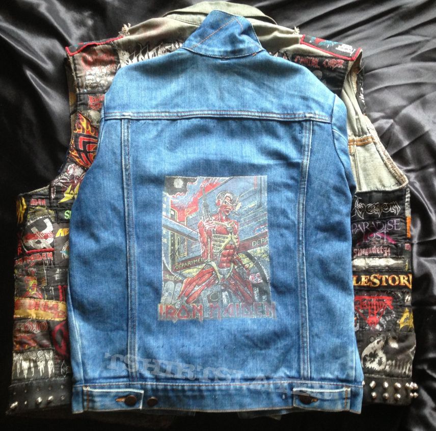 Iron Maiden My first Battle Jacket | TShirtSlayer TShirt and ...