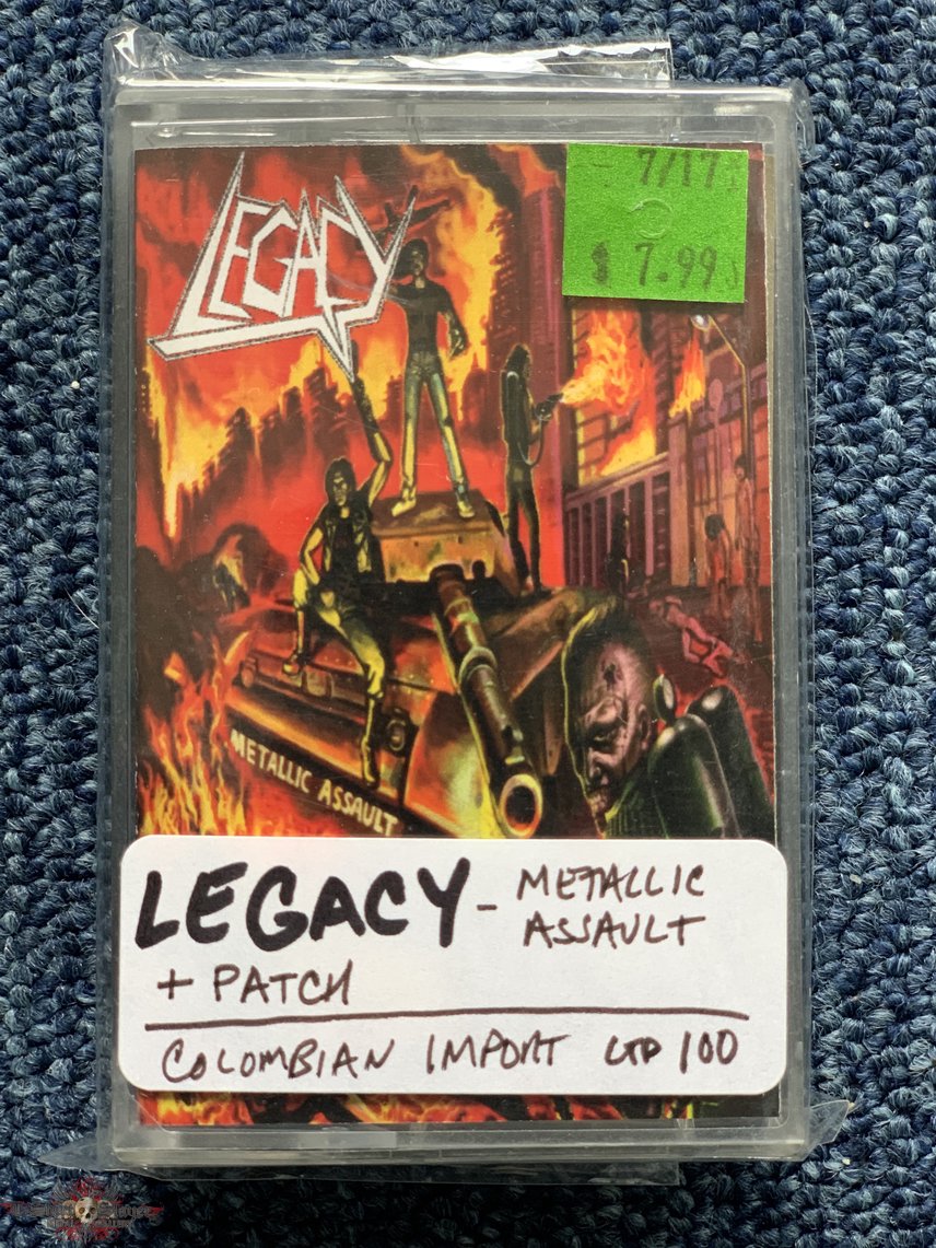 Legacy - Metallic Assault (Cassette + patch)