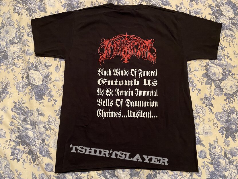 Immortal &#039;Throne&#039; t-shirt size L