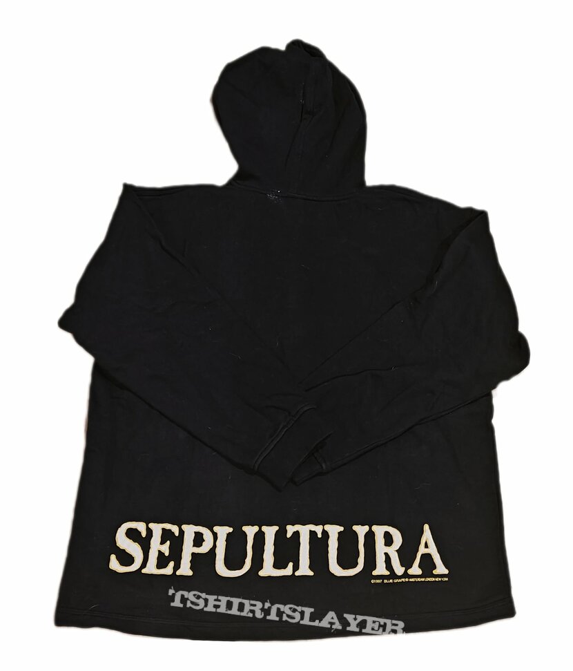 Hoodie Sepultura 1997 - Blue Grape XL