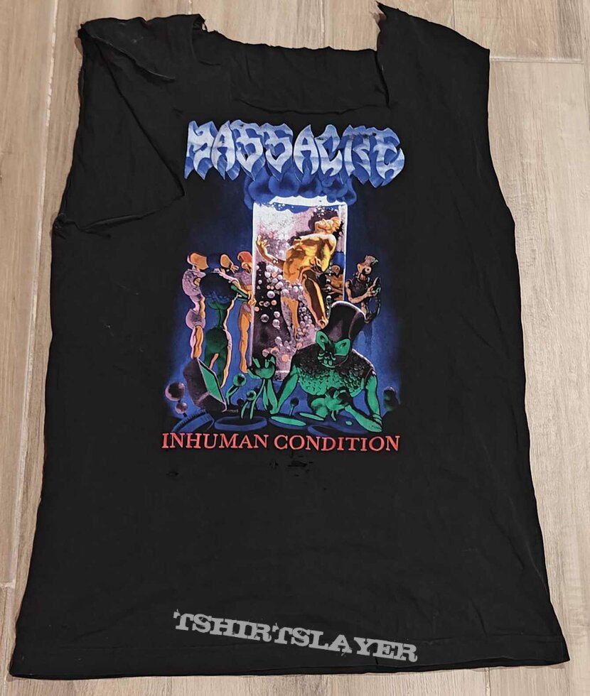 Massacre 1992 Inhuman Condition Shirt M