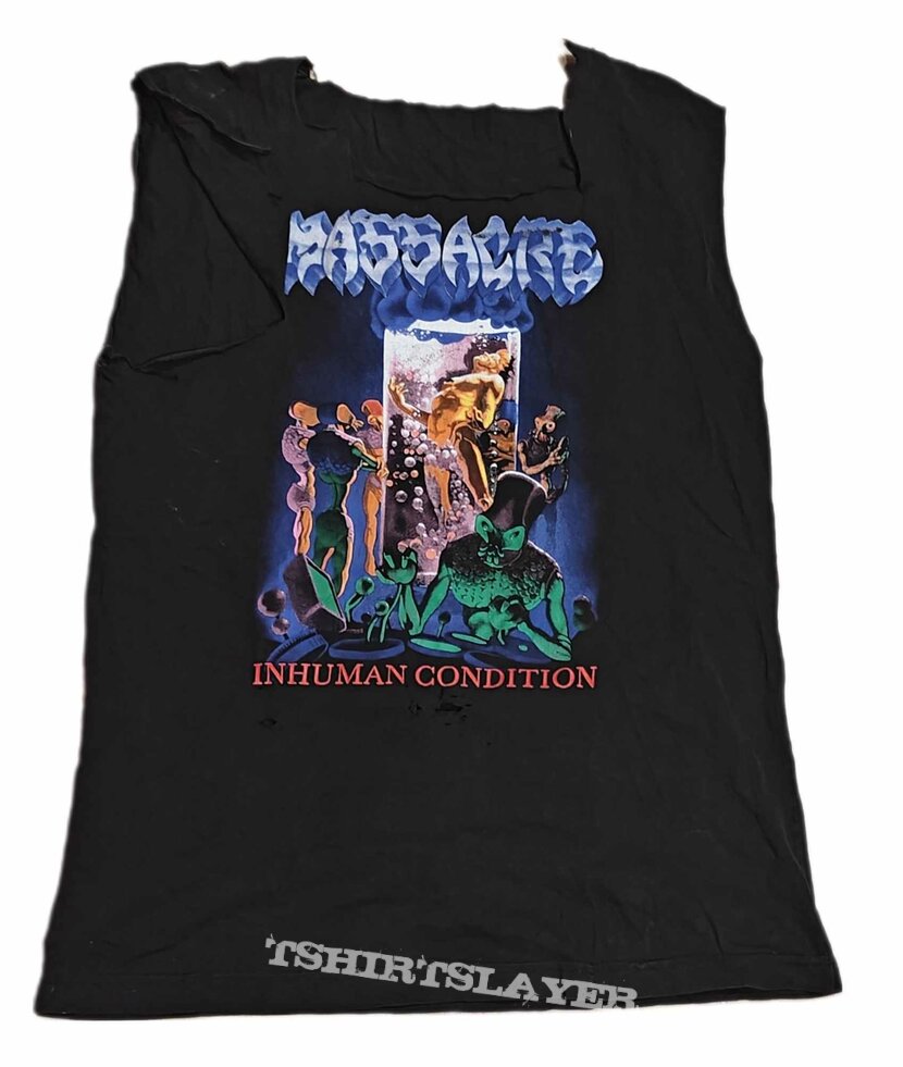 Massacre 1992 Inhuman Condition Shirt M