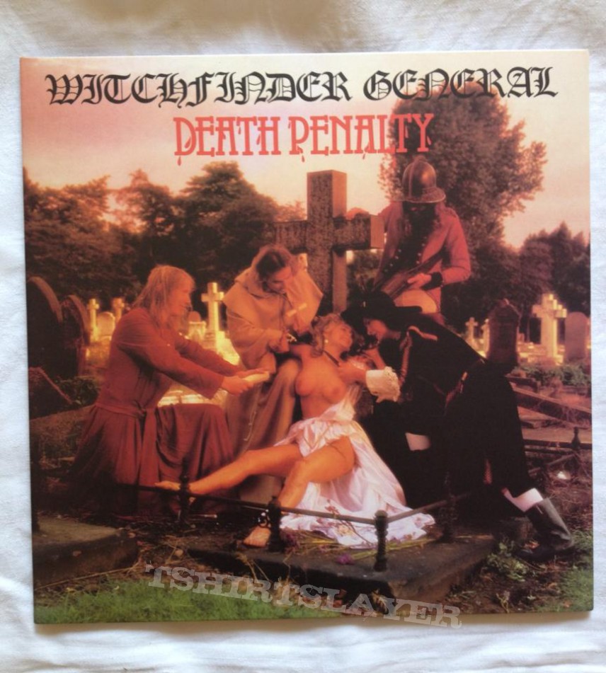 Witchfinder General - Death Penalty LP | TShirtSlayer TShirt and