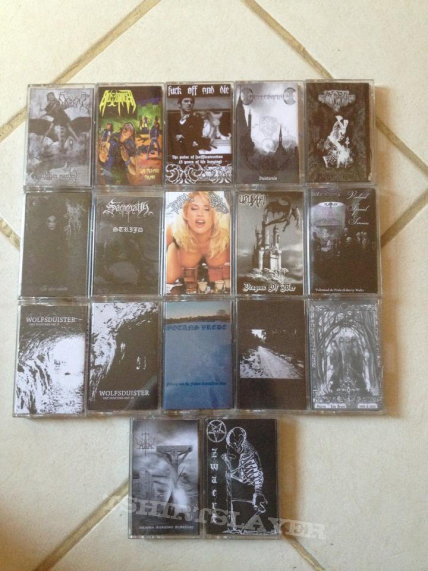 Conqueror CDs/tapes/dvd/MCDs from Dutch Black Metal label Zwaertgevegt