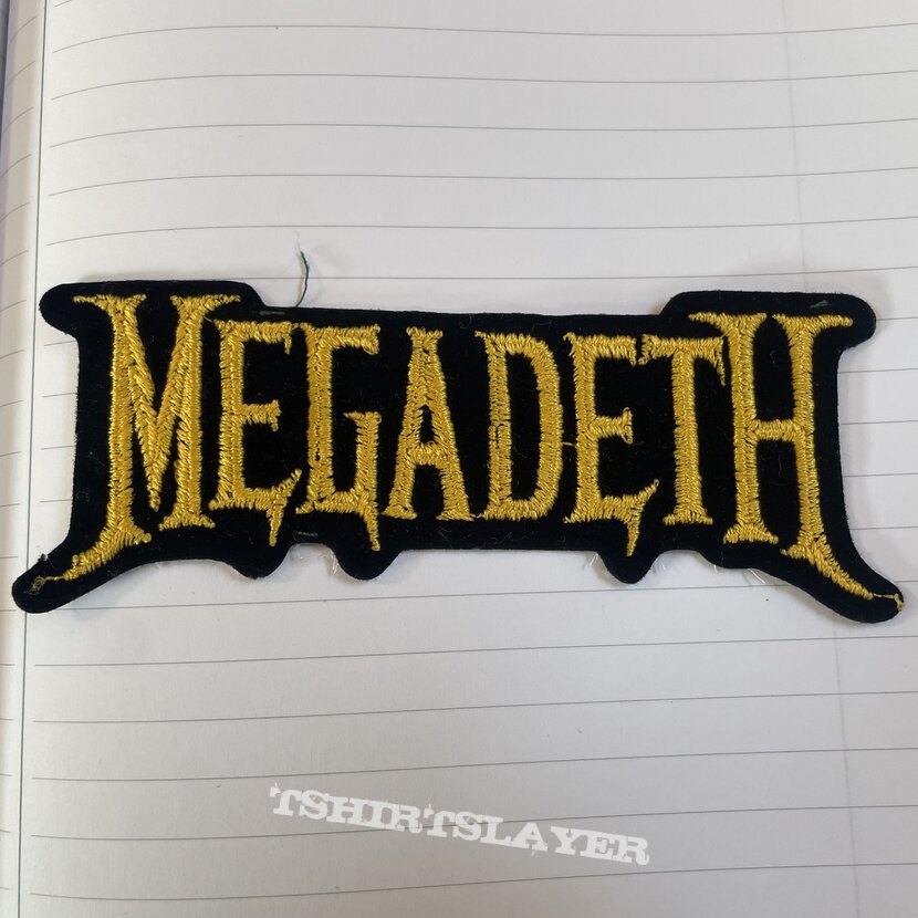 Megadeth Logo Patch