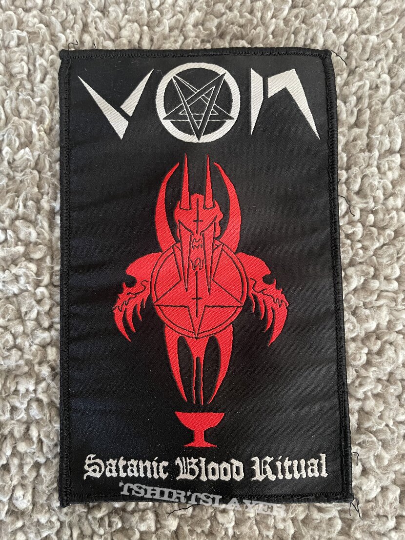 Von Satanic Blood Ritual Patch