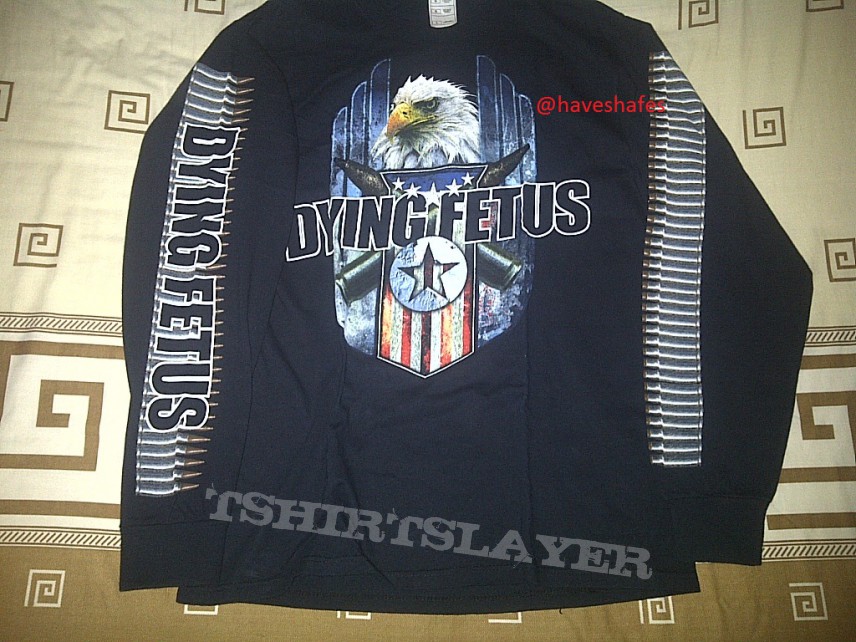 Dying fetus - raping the system longsleeve 
