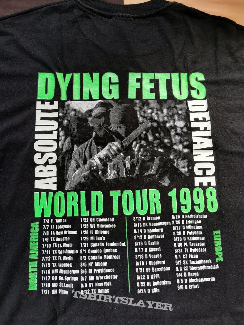 Dying Fetus - World Tour 1998