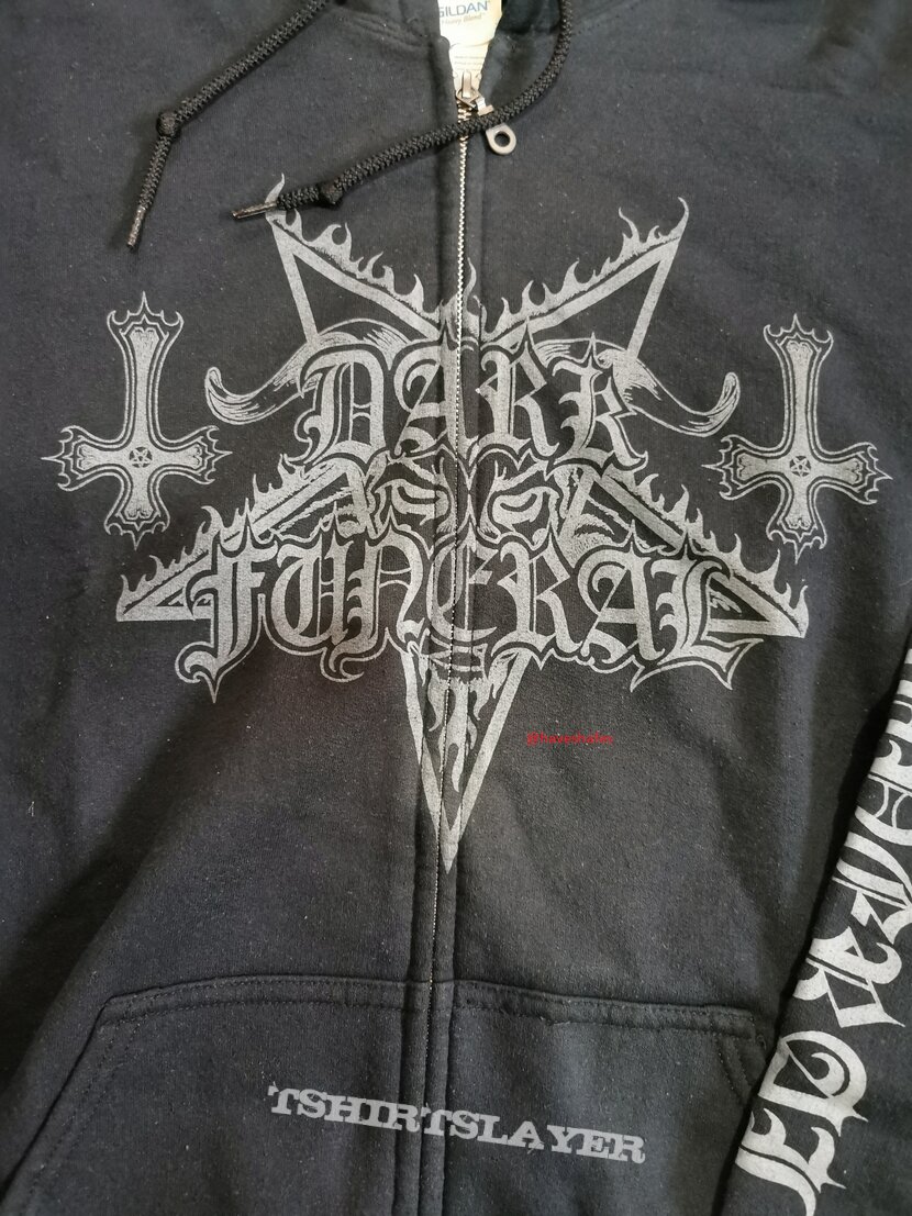 Dark Funeral where shadows forever reign zip hood