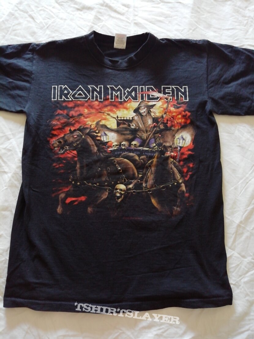 IRON MAIDEN &quot;Death On The Road&quot; 2005 Tour Shirt