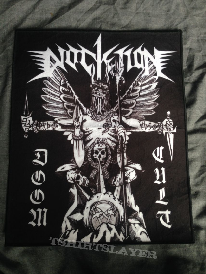 Hooded Menace Backpatch Stockpile