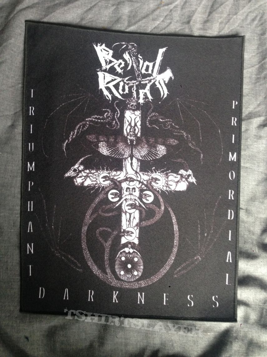 Hooded Menace Backpatch Stockpile