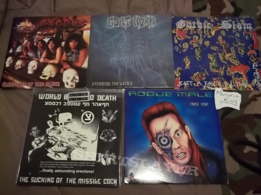 Exodus LPs for trade