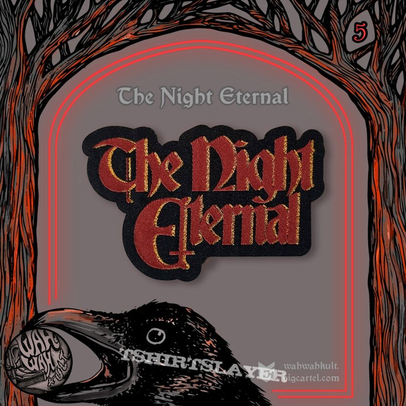 The Night Eternal  - Woven Logo Patch
