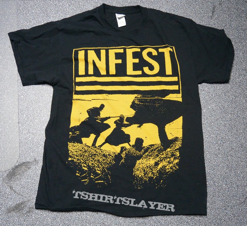 Infest, Infest T-shirt TShirt or Longsleeve (gizter's) | TShirtSlayer