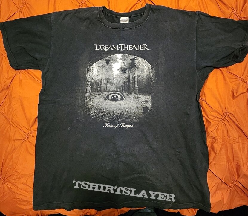 Dream Theater - Train of Thought album cover,  tour shirt