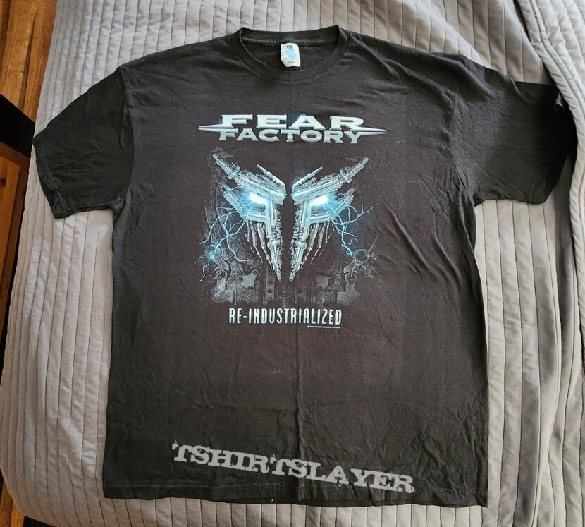 Fear Factory - Rise of the Machines - 2023 tour t-shirt