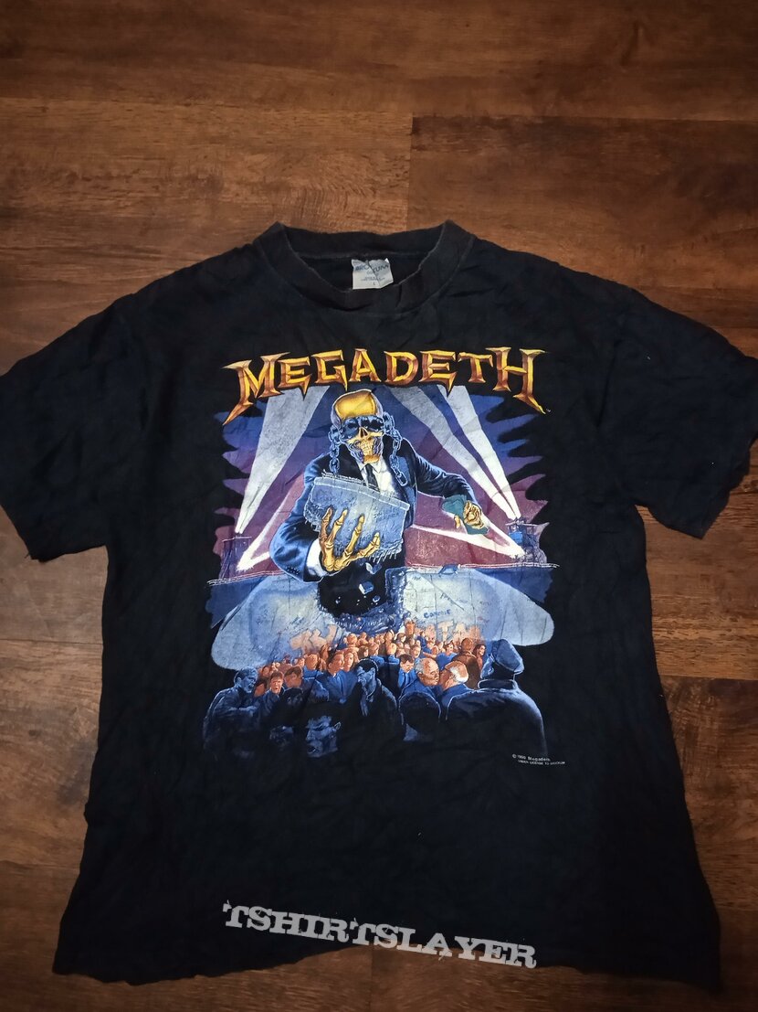 Megadeth 1990 Berlin Wall