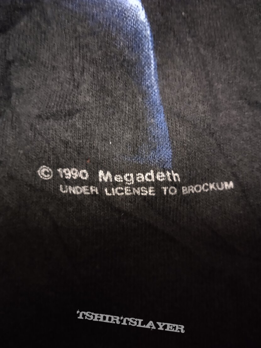 Megadeth 1990 Berlin Wall