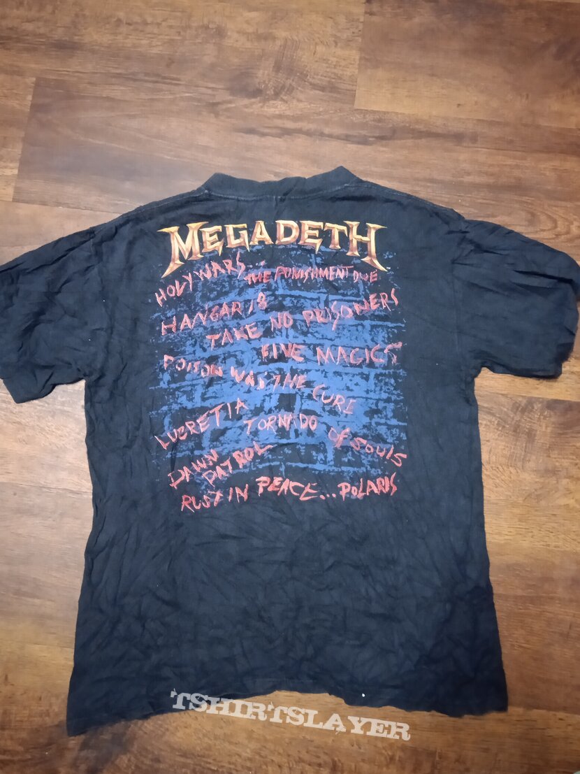 Megadeth 1990 Berlin Wall