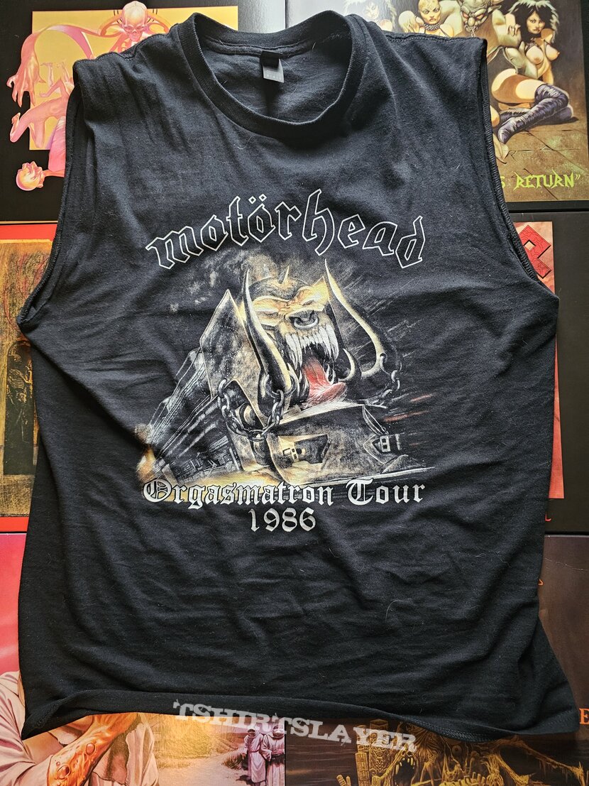 Motörhead Orgasmatron Sleeveless Shirt Motörhead Orgasmatron Sleeveless Shirt