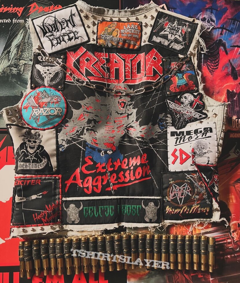 Violent Force Old School Battle Vest/Kutte