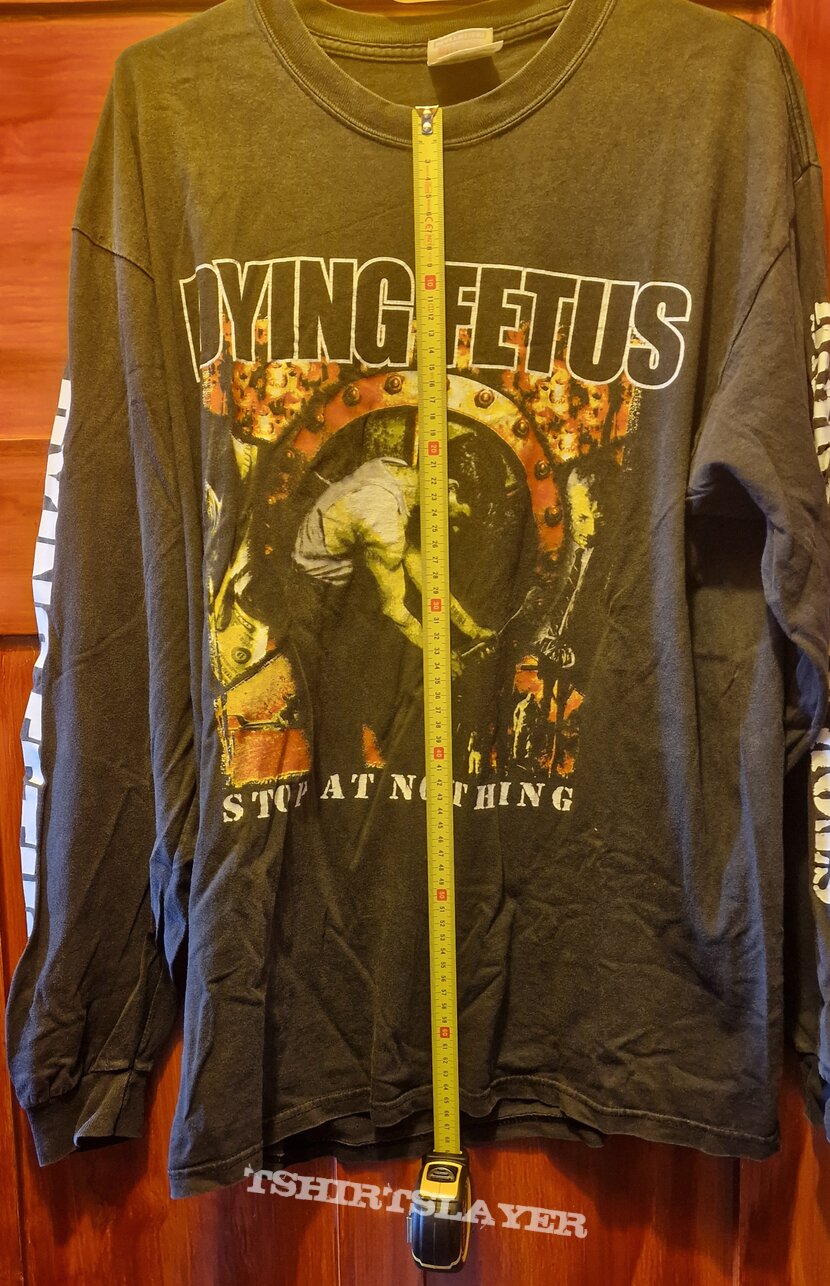 Dying Fetus - Stop At Nothing/One Shot, One Kill Longsleeve L (2003)