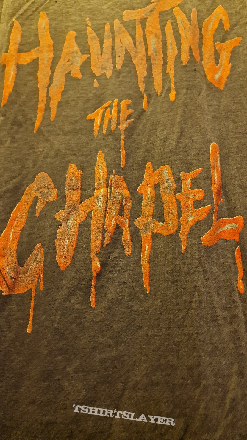 Slayer - Haunting The Chapel - Shirt 1986 Official Ron Boutwell