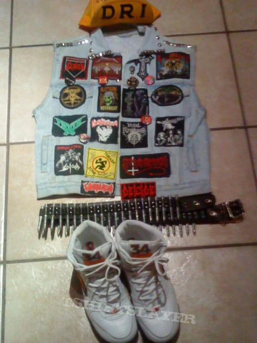 Battle Jacket - 2nd vest,belt,cap and sneakers