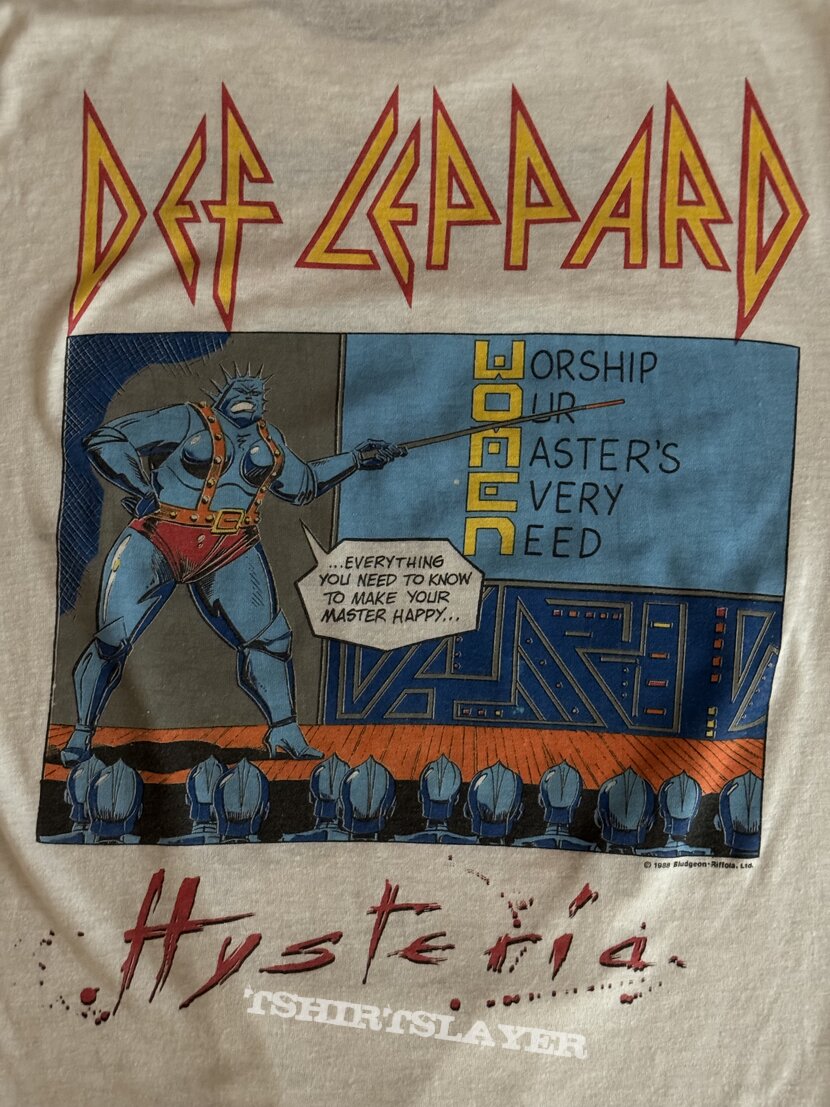 Def Leppard Hysteria 1987