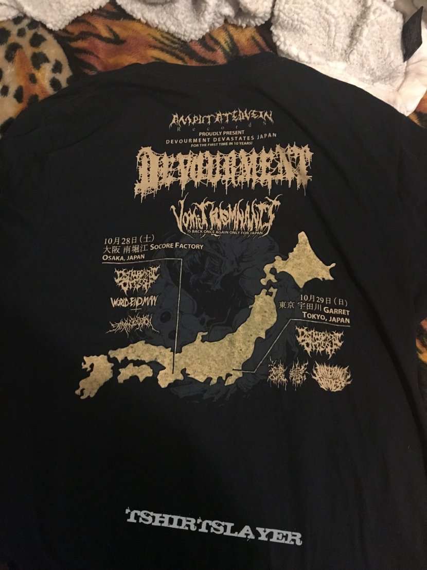 Vomit Remnants Tour Shirt