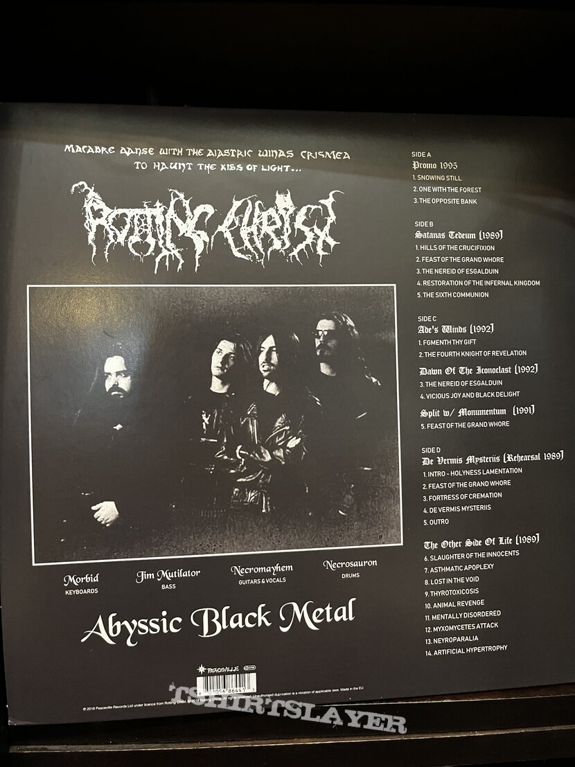 Rotting Christ - Abyssic Black Metal 2X LP