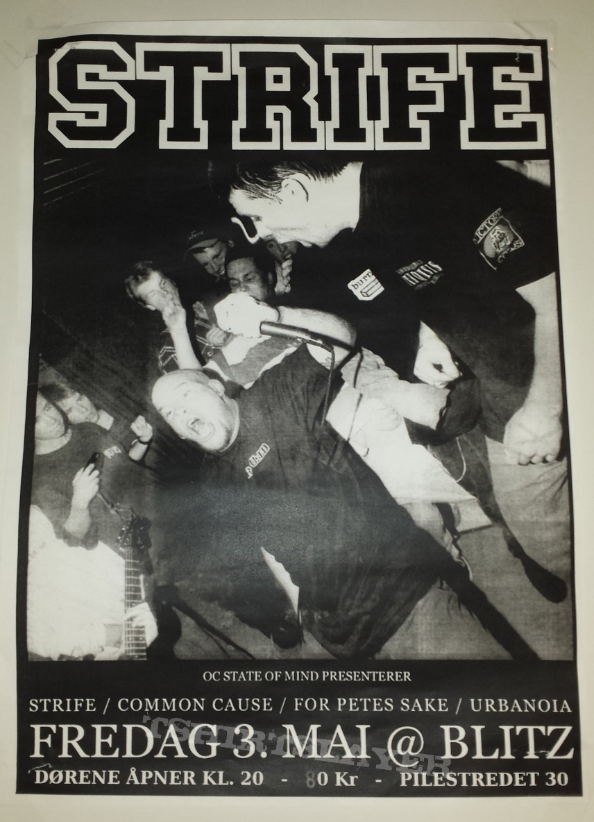 Strife @ Blitz Concert Poster