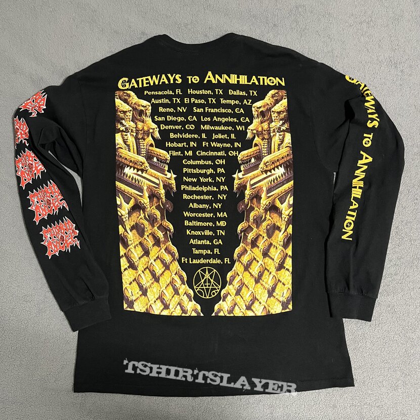 Morbid Angel Gateways to Annihilation Reprint 2023 40th Anniversary Tour Long Sleeve 2023 