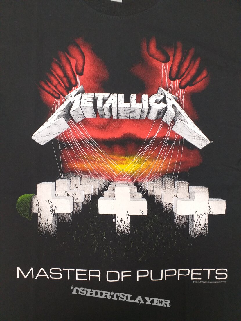 Metallica Master of puppets reprint T-shirt