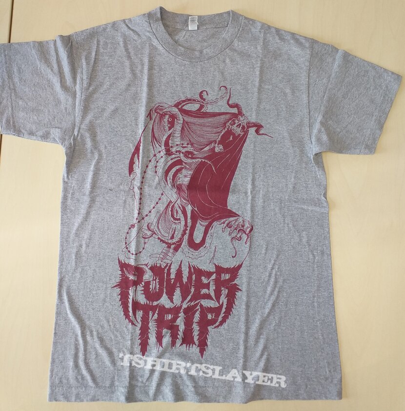 Power Trip Demon grey T-shirt