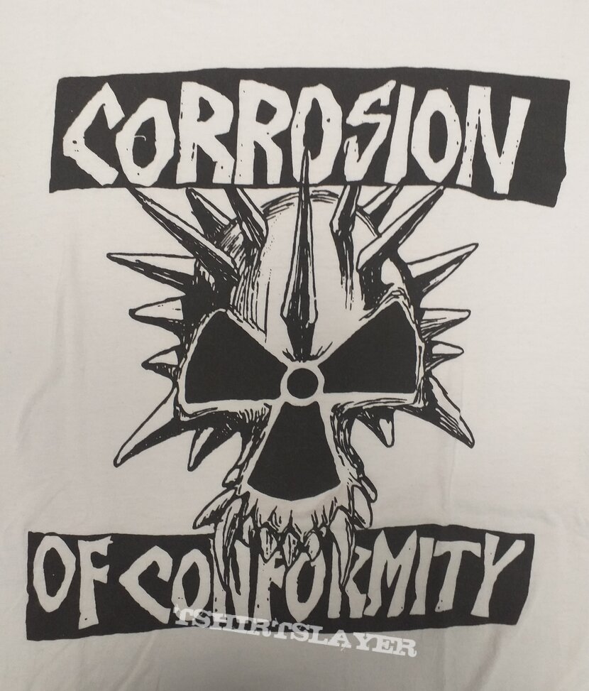 Corrosion Of Conformity Skull white T-shirt