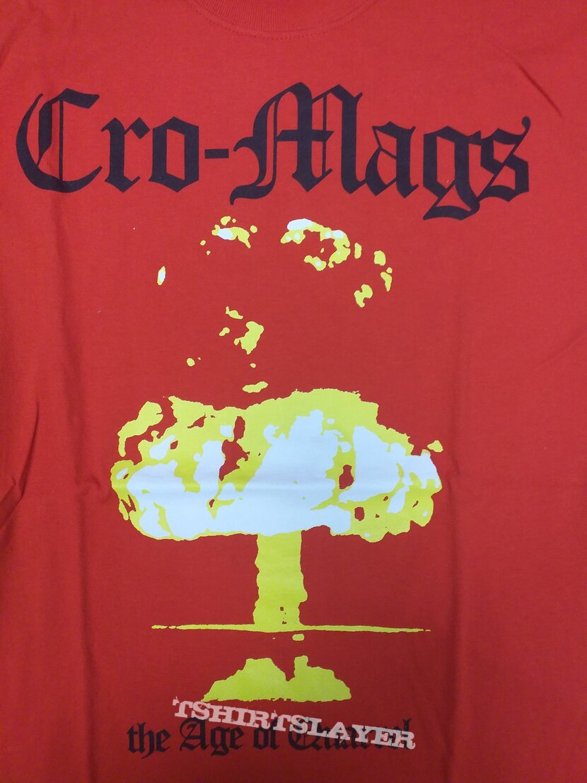 Cro-mags The age of quarrel red T-shirt