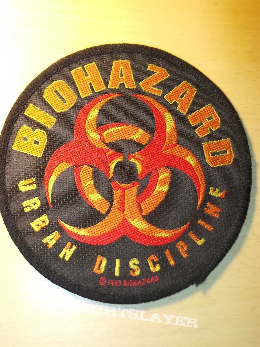 Biohazard - Urban Discipline Patch