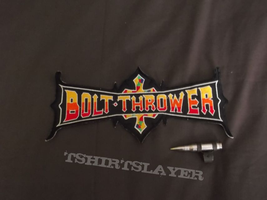 Bolt Thrower big shape logo patch