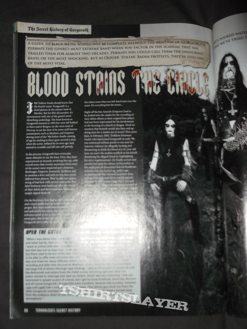 Burzum Terrorizer - Terrorizer&#039;s Secret History of Black Metal  Special Issue - September 2009