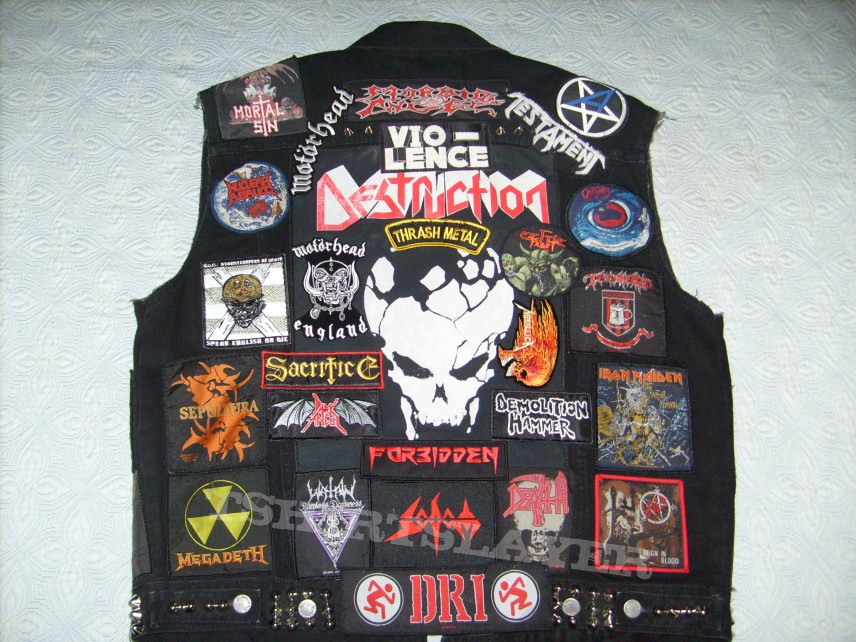 Slayer My Denim Patches Jacket!! 