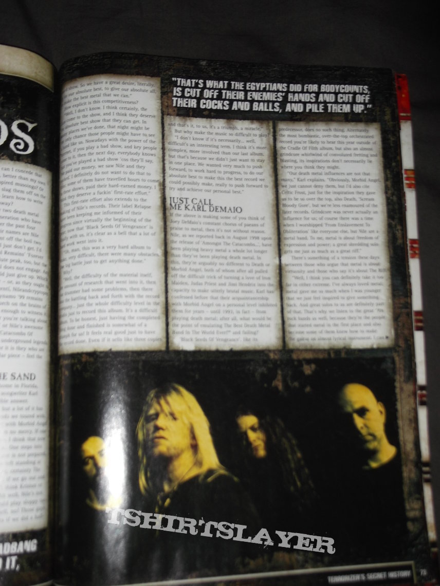 Morbid Angel Terrorizer - The secret History of Death Metal, Special issue March 2010