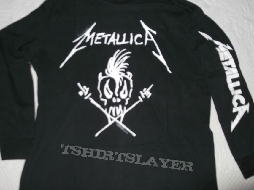 Metallica - vintage Long Sleeve Nowhere Else to Roam tour 93