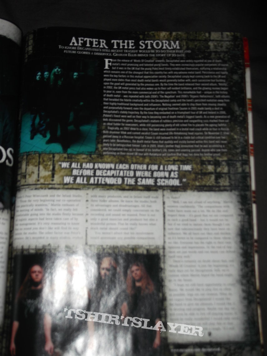 Morbid Angel Terrorizer - The secret History of Death Metal, Special issue March 2010