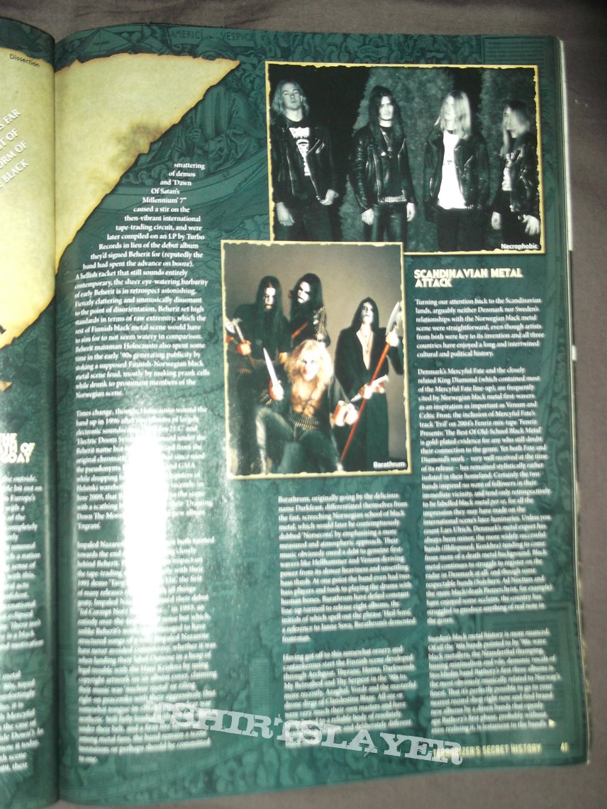 Burzum Terrorizer - Terrorizer&#039;s Secret History of Black Metal  Special Issue - September 2009