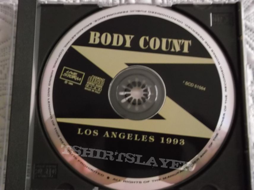 Body Count - Los Angeles 1993 Bootleg CD