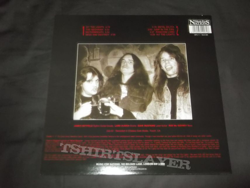 Metallica Metal up your Ass bootleg vinyl