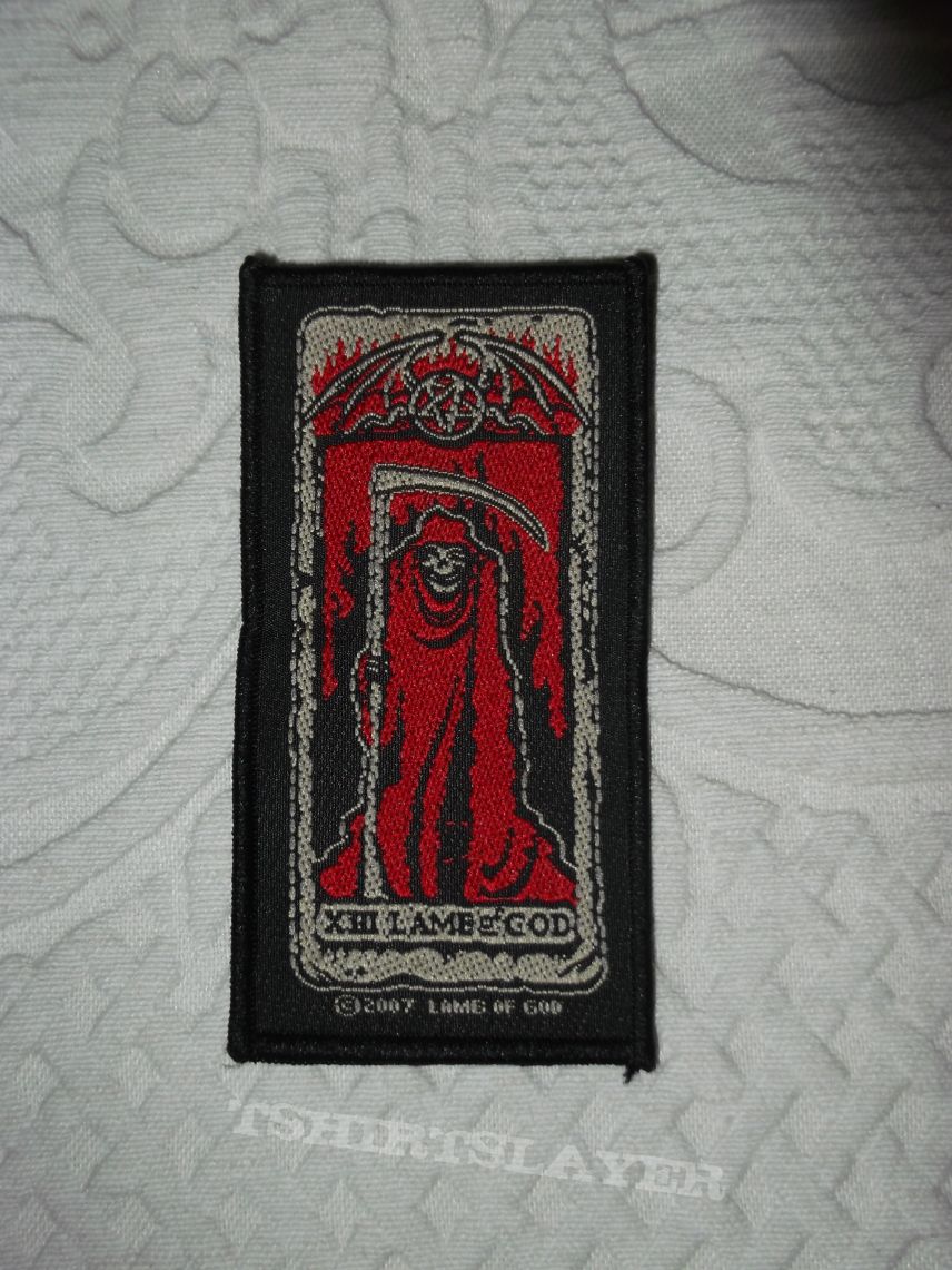 Lamb of God - Reaper tarot card patch