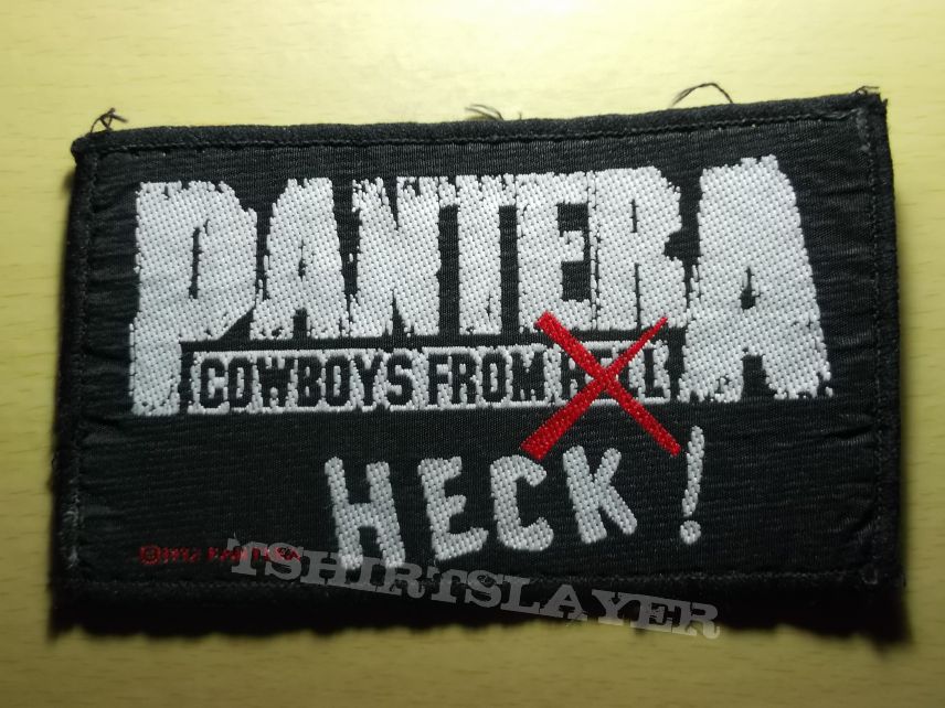 Pantera - Cowboys from Heck Patch